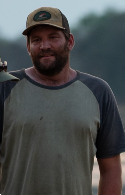 Chris Fisher, manager of Nkwaji Safaris