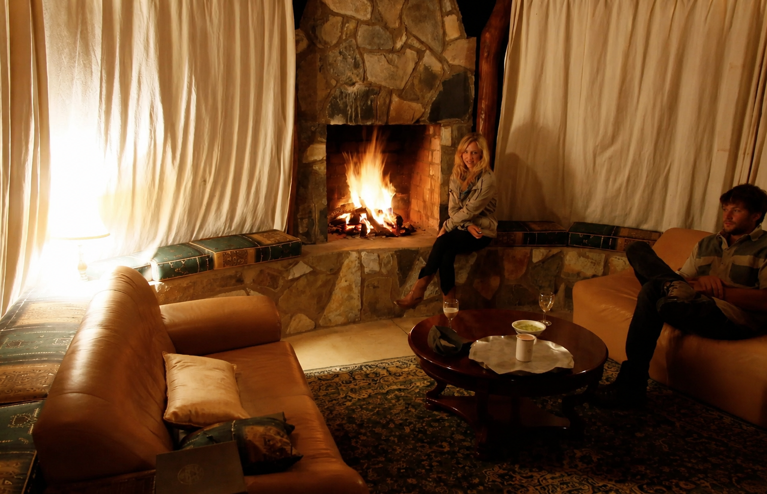 Evening by the Fire