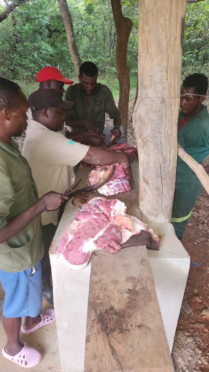 Game meat shared with the community