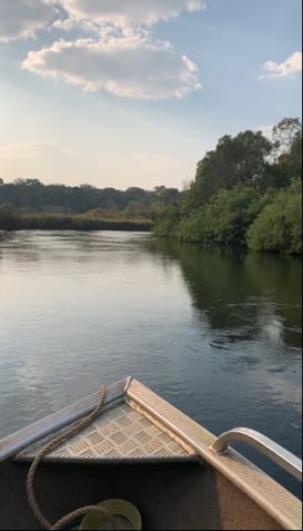 The West Lunga River — a Zambezi headwaters tributary
